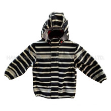 Zebra reflektierende PU Regen Jacke/Regenjacke